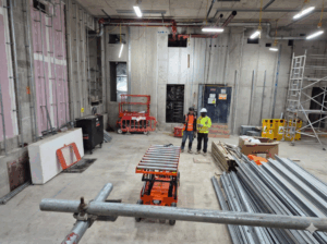 E Wagon in loading bay